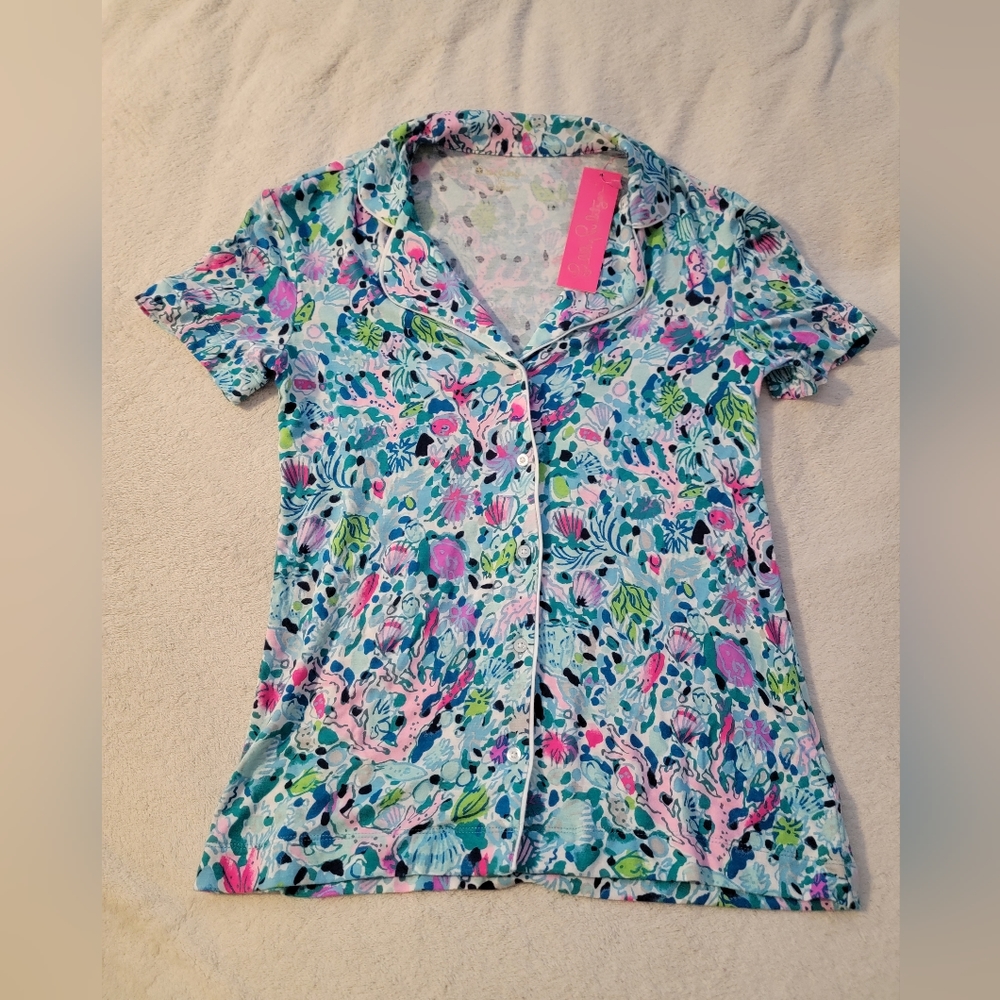 Lilly pulitzer pj top